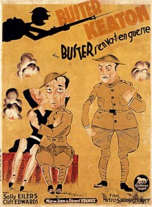 Buster Keaton, Edward Sedwick, Doughboys, 1930 CinéRI