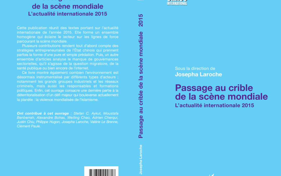 Passage au crible de la scène mondiale 2015